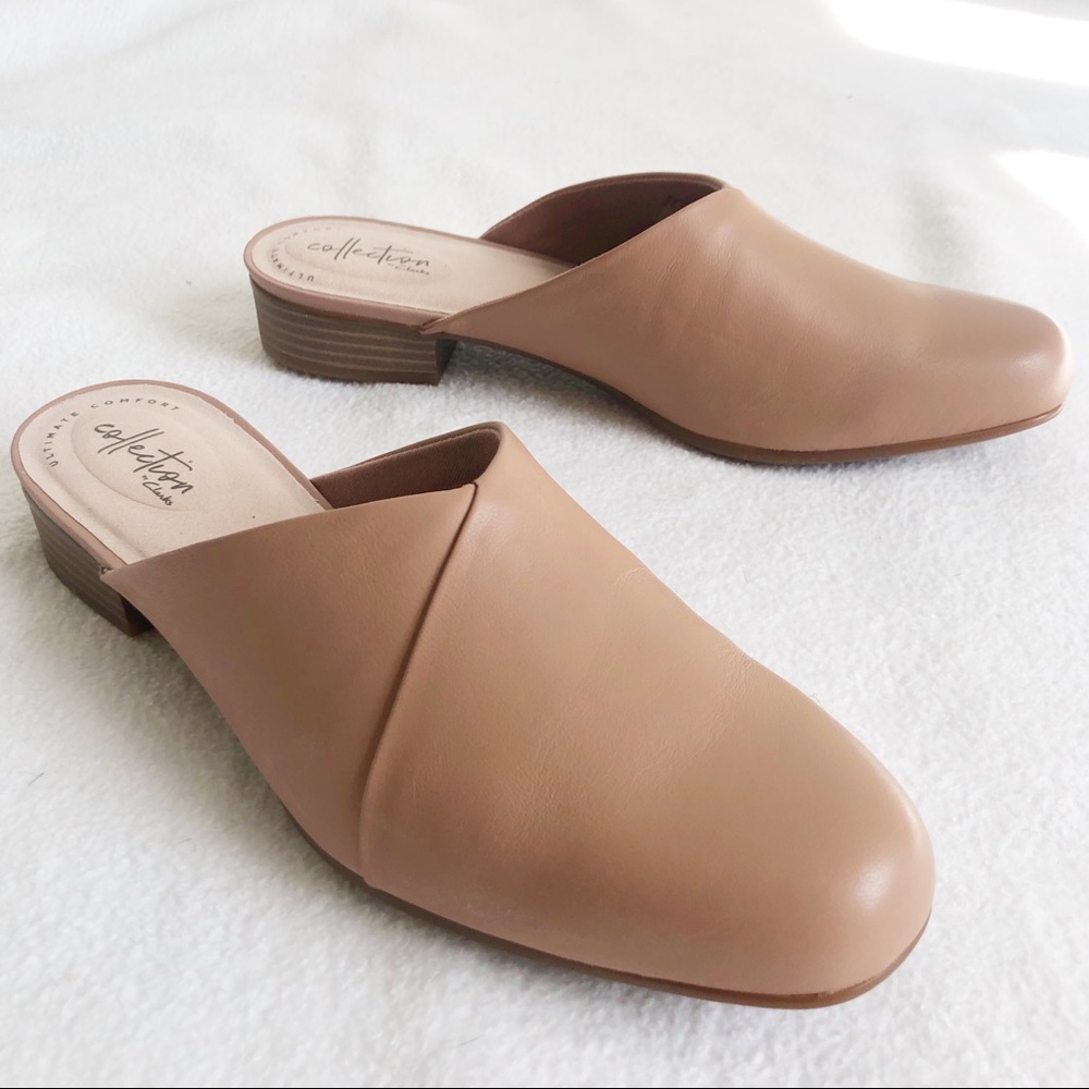 Clarks Juliet Willow Women’s Leather Mule in Color Praline, size US 10 Narrow - Picture 5 of 16